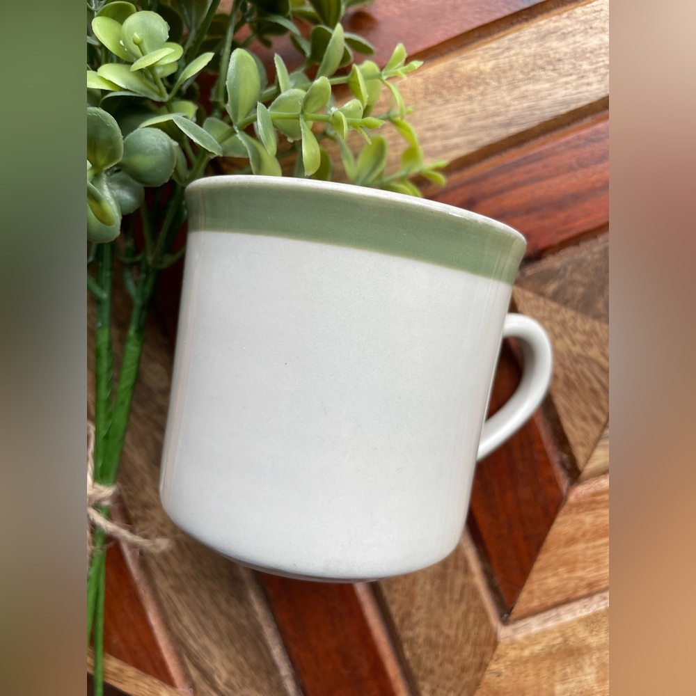 Vintage Green Band Gibson Diner Mug